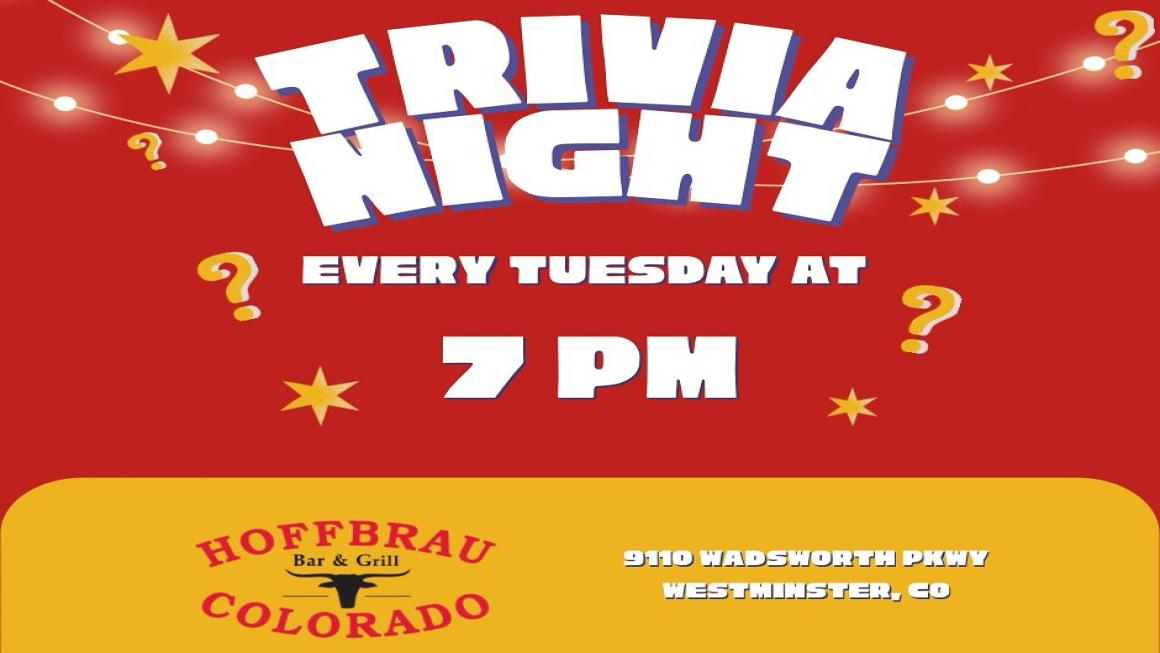 Tuesday Trivia Night